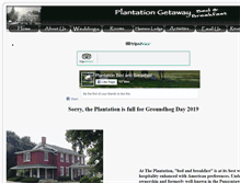 Tablet Screenshot of plantationgetaway.com